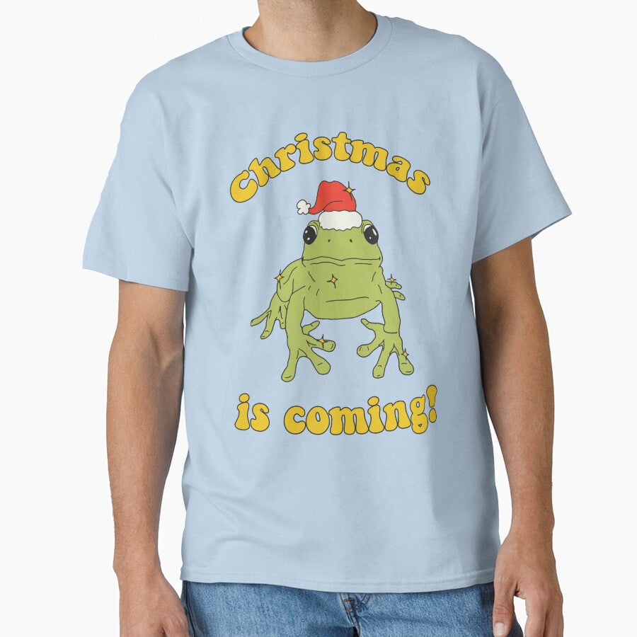 Christmas Frog in Christmas Hat ♥ Christmas Is Coming ♥ by tartagain