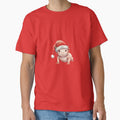 Cute Axolotl Christmas Santa Hat - Merry Christmas Water Lizard by MAGIC-STUDIOO