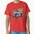 Christmas Elf Riding Monster Truck by OutofFocusShop