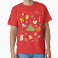 Red Christmas Pattern by PatiMN