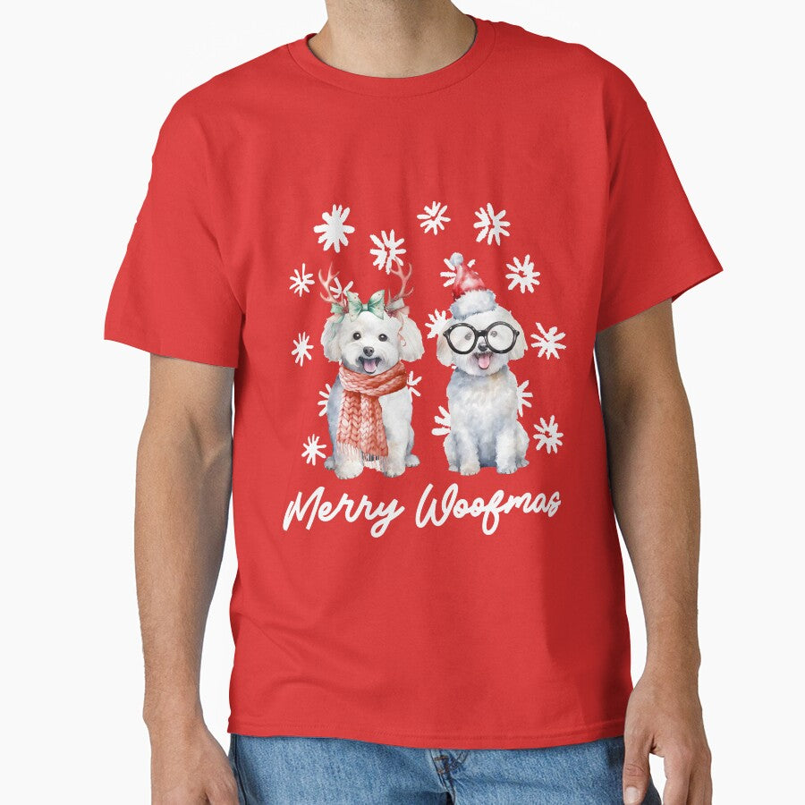 Bichon Christmas - Merry Woofmas by Tenth-Floor