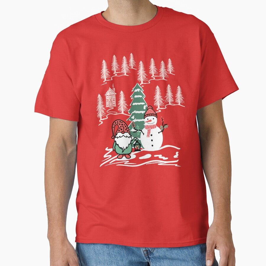 Gnome’s and Snowman’s Seasons Greetings by famenxt