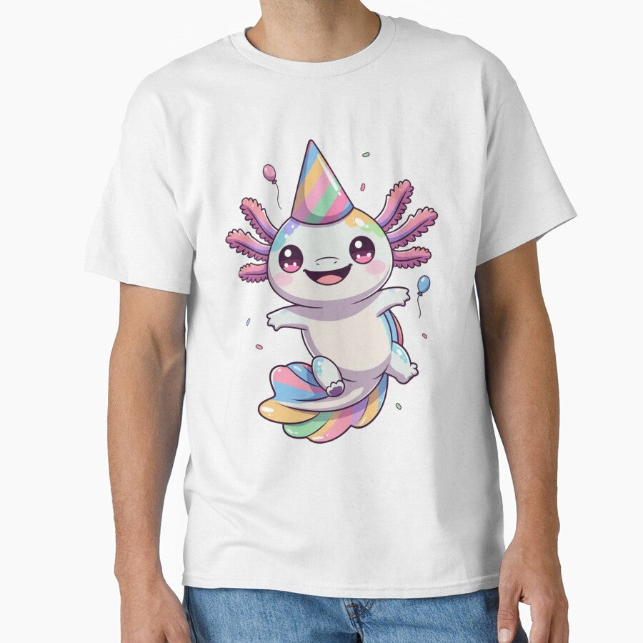 Sweet Happy Birthday Axolotl Smiles by GrumpySableye