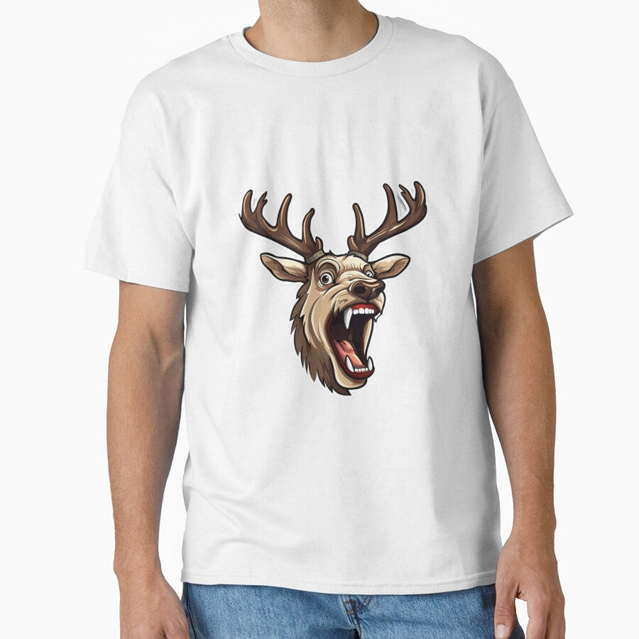 Angry Reindeer by NicolasGlowArt