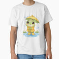 Adorable Frog Rainy Day t-shirt by PawTheory