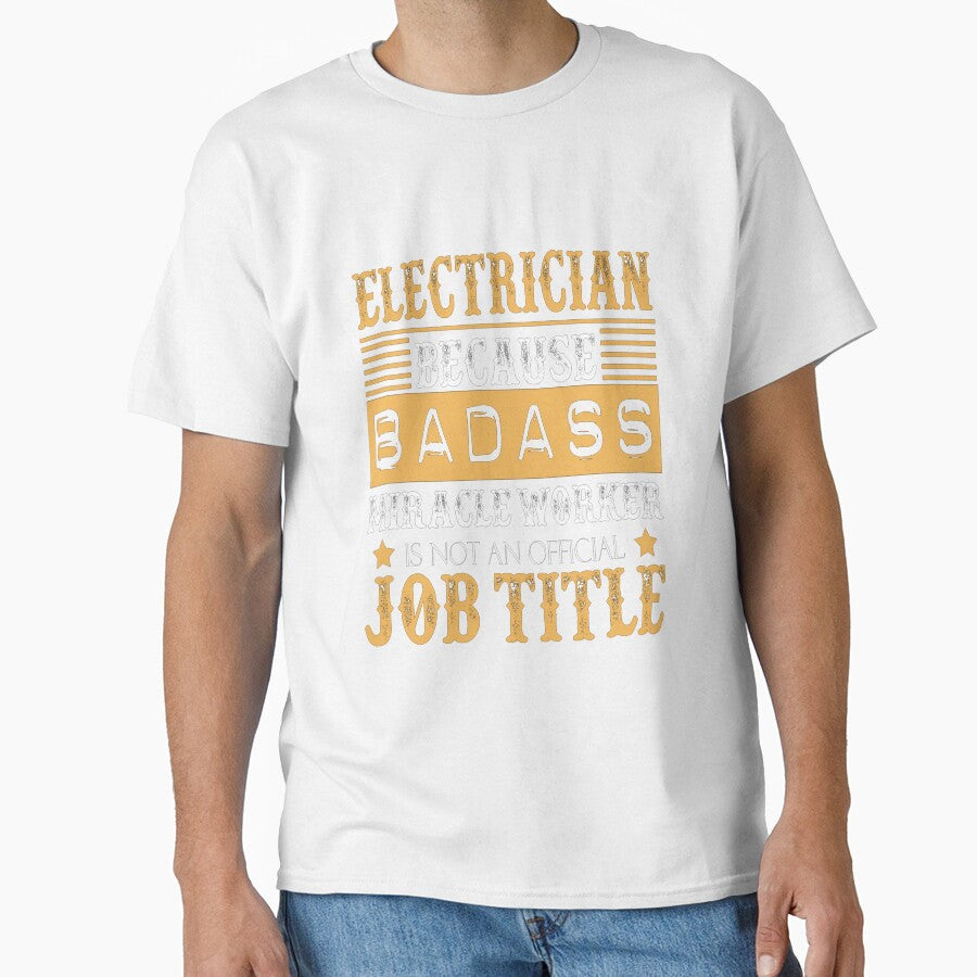 AWESOME TEE FOR ELECTRICIAN by Dannie9up