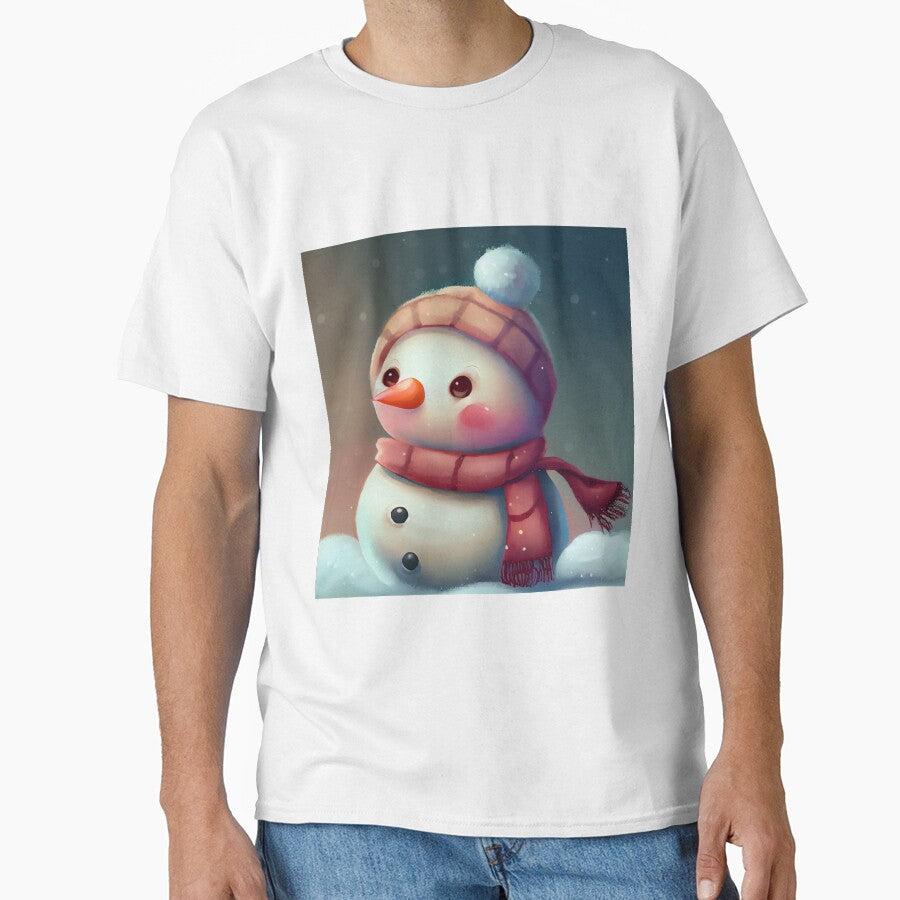 Cute Christmas Snowman by PaintLabs