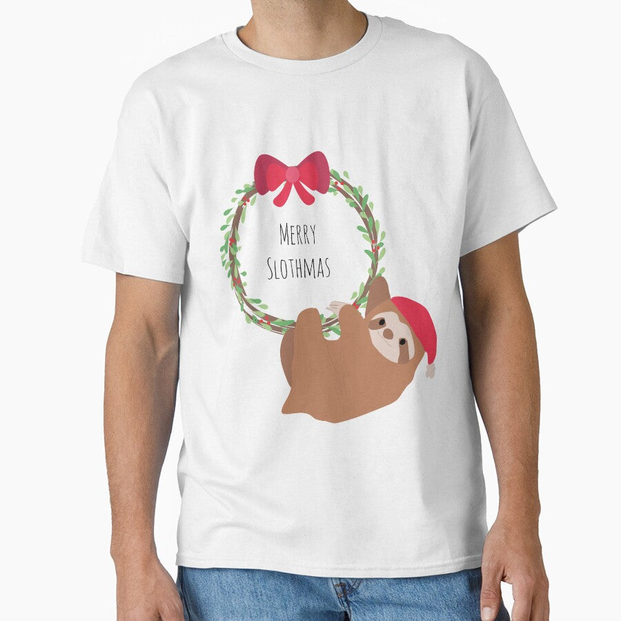 Merry Slothmas by kathrynroseart