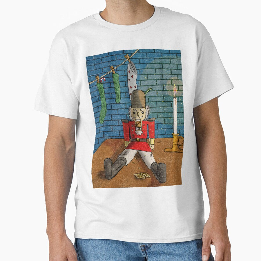 The Nutcracker Retro Christmas by Wall-Art-Sketch