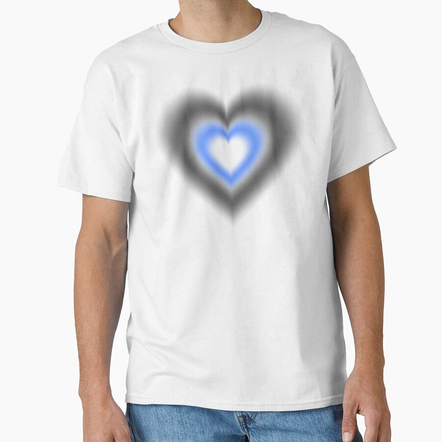 Black and blue blurry hearts by serenebookworm