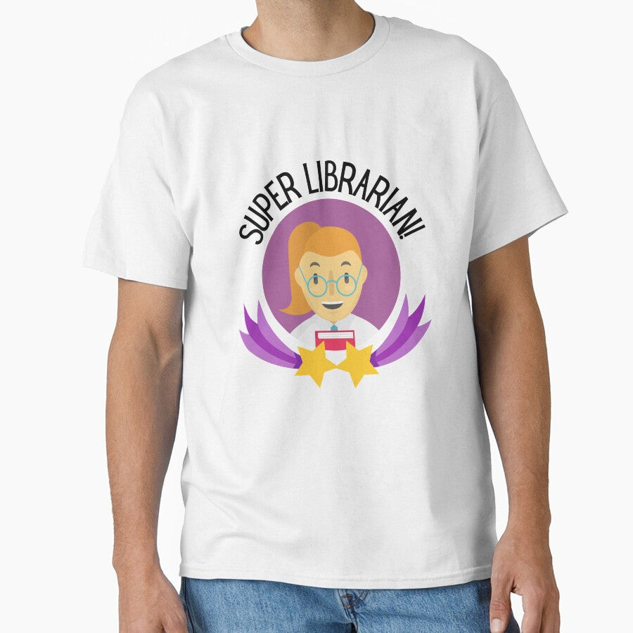 Super Librarian! - Funny Librarian Gifts by Teetee94