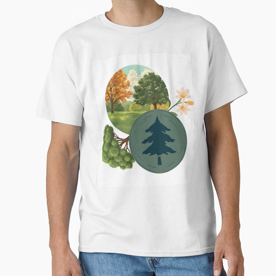 Nature vibes with forest by Trendora Havlais Unisex