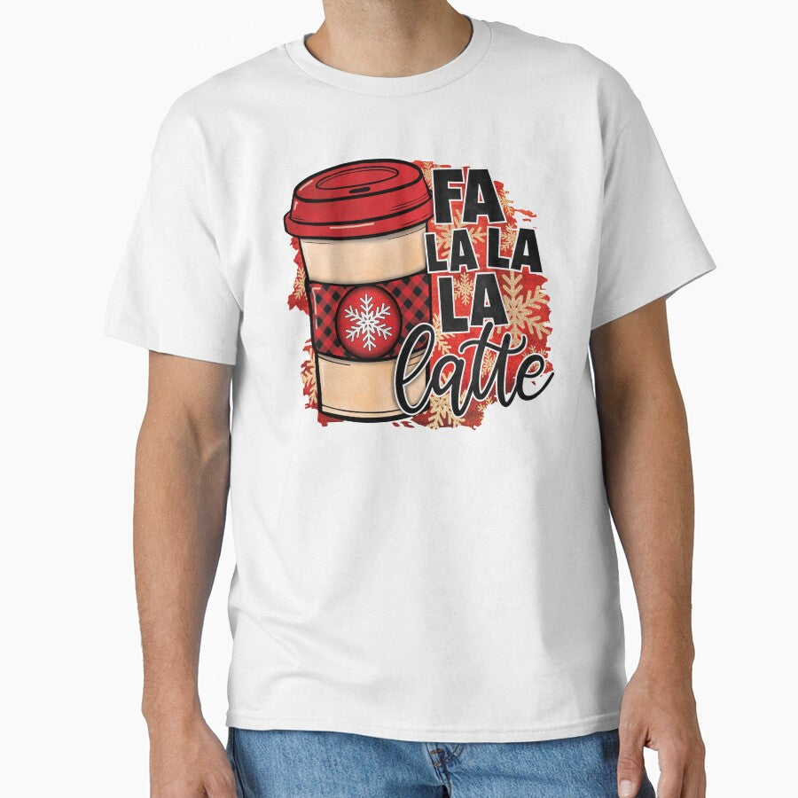 Fa la la la latte, coffee, pumpkin spice by VytisPrints