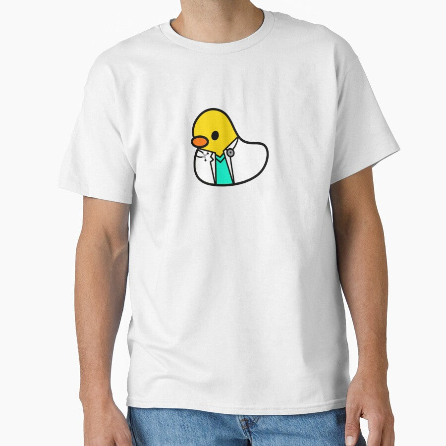 Doctor Duck with Stethoscope and Scrubs by Wear_Houze
