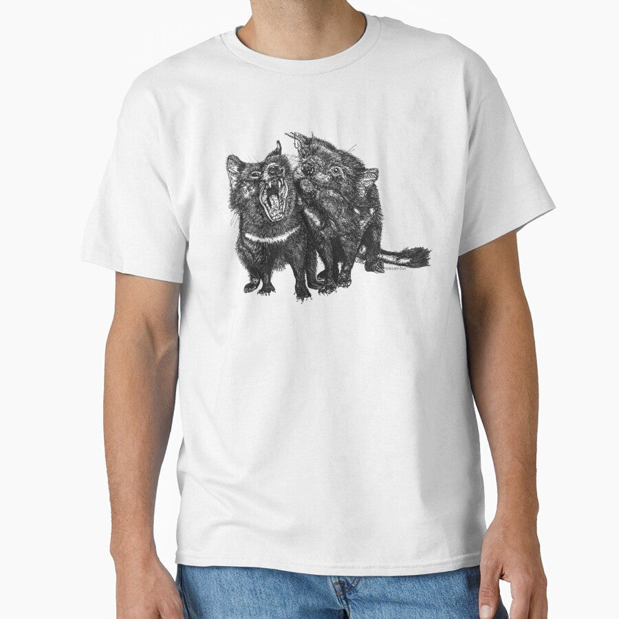 Kim and Josh Tasmanian Devils by Wildcard-Sue Unisex