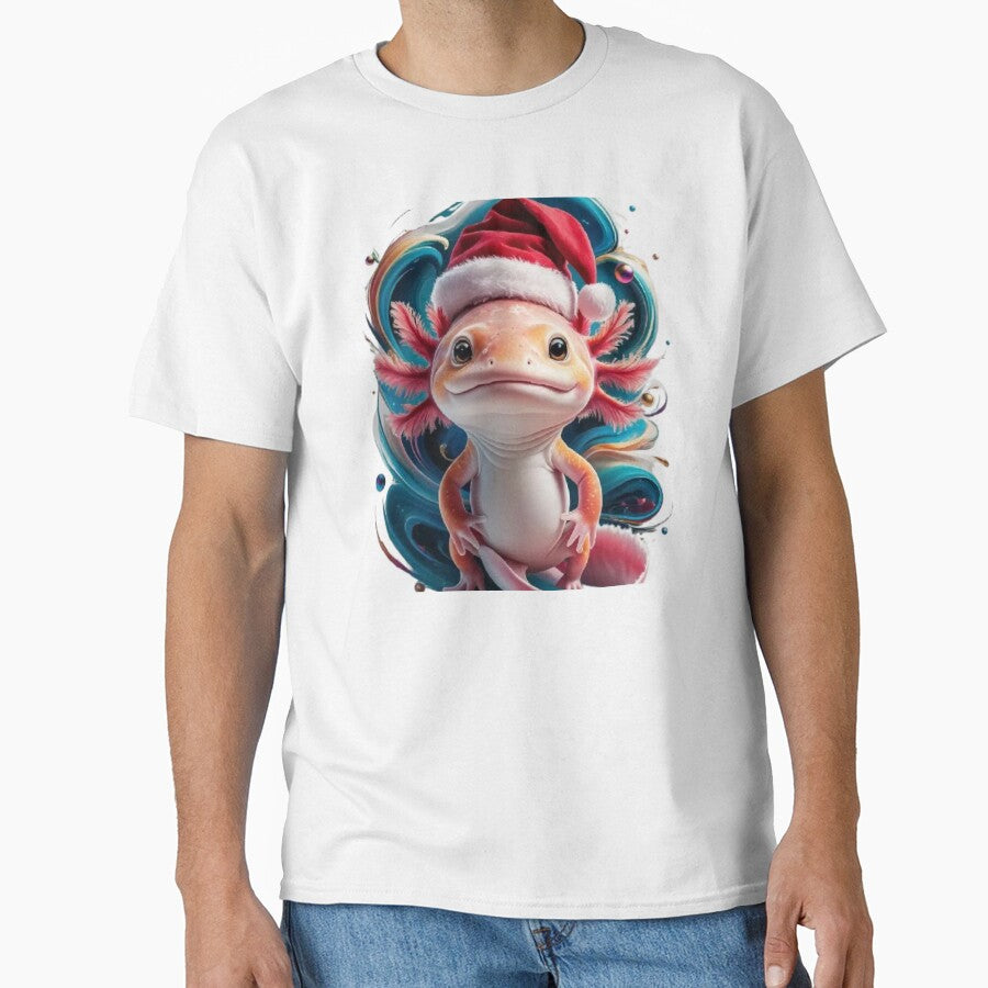 Abstract Axolotl Art by Jeniwe