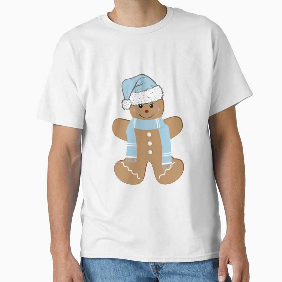 Gingerbread Woman-Blue by brookebudweiser