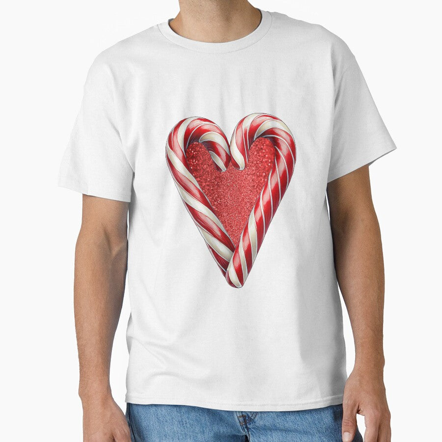 Christmas Candy Cane Heart by DaleHall
