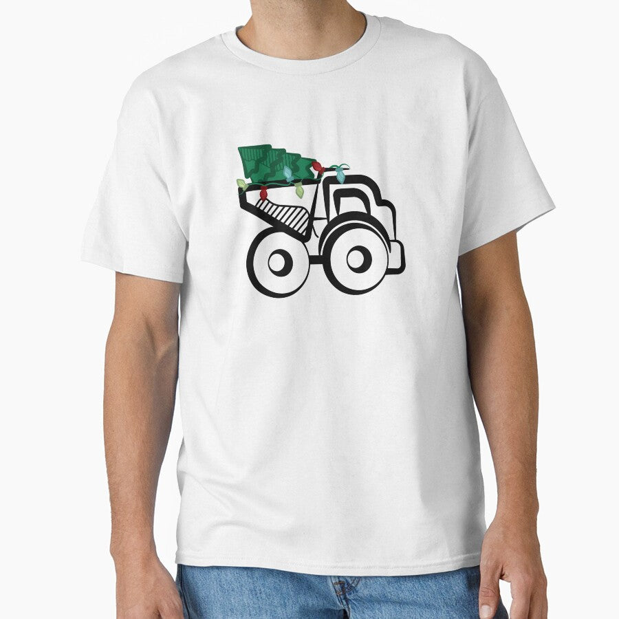 Christmas Dump Truck by Holly Norine Design