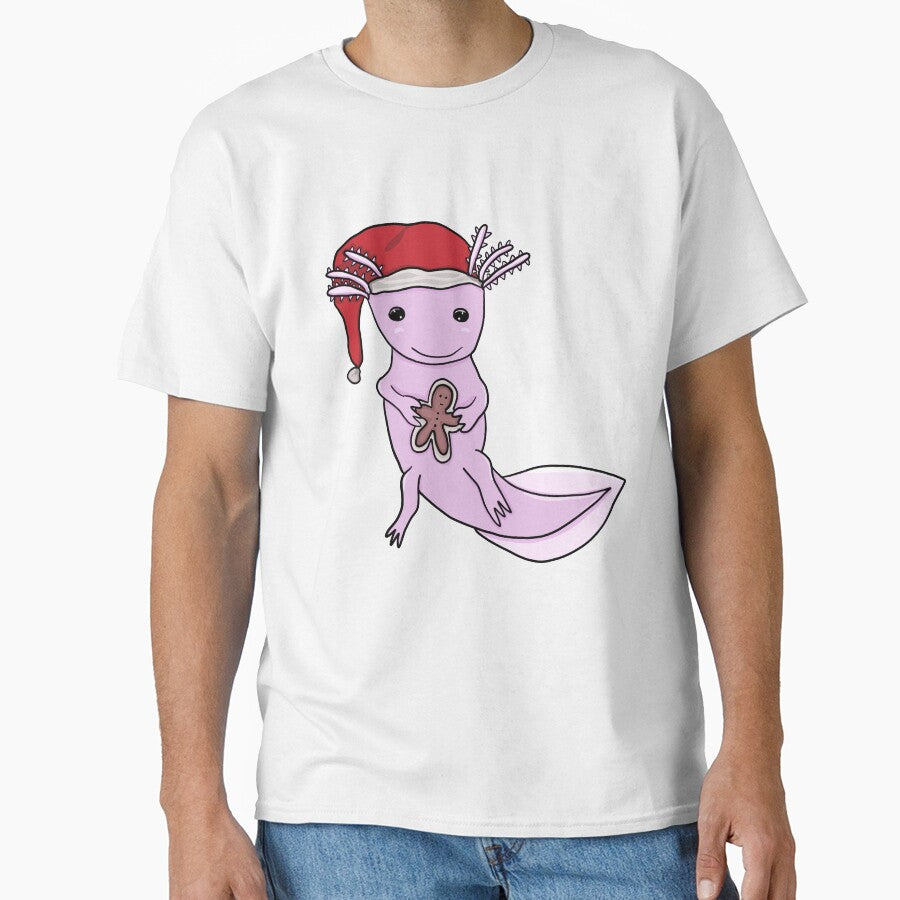 Christmas axolotl by Antiope33