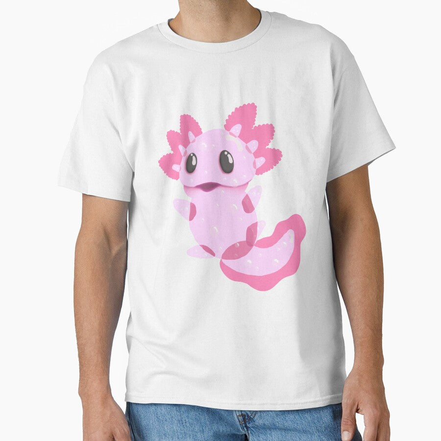 Axolotl Blob Transparent Kawaii by Draknel
