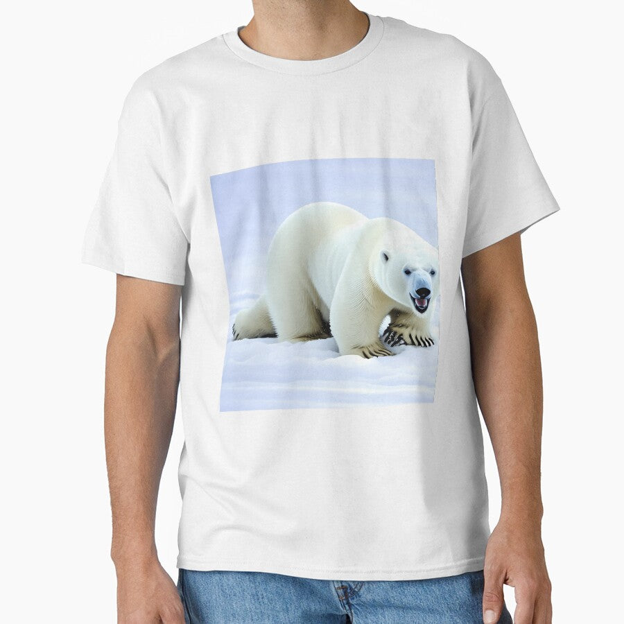Cute Polar Bear Joyfully Rolling by germvuako2