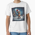 Christmas and Holiday Gingerbread man - Watercolor & Ink 23 by KBMediaArt