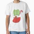 Christmas Sock Frog by KimmL
