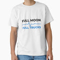 Full Moon Full Trucks - Funny EMS Superstition Paramedic Sticker by LMSquare