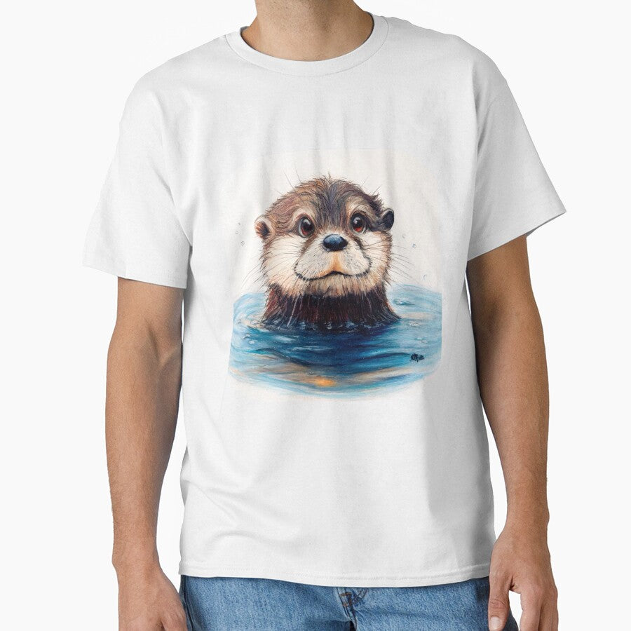 Playful otter by NathBros