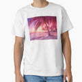 Tranquil Pink Beach Tropical Sunset by PinkGoddessLove