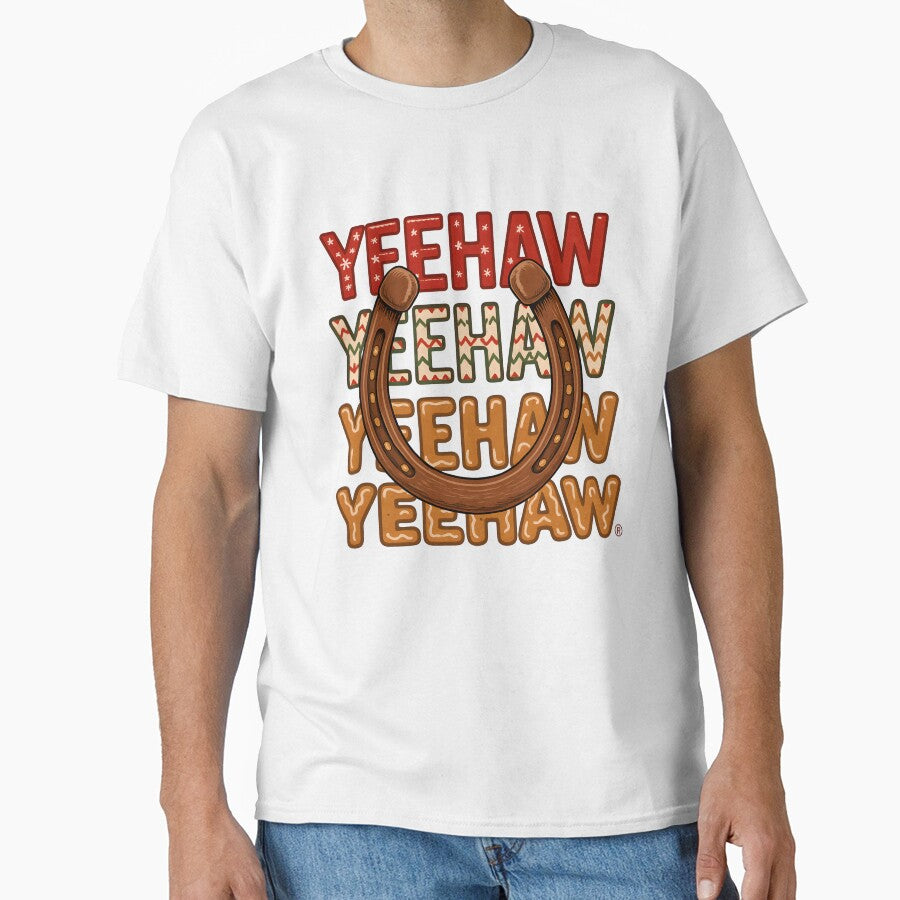 Yeehaw Western T-Shirt by VelvetSkyStudio
