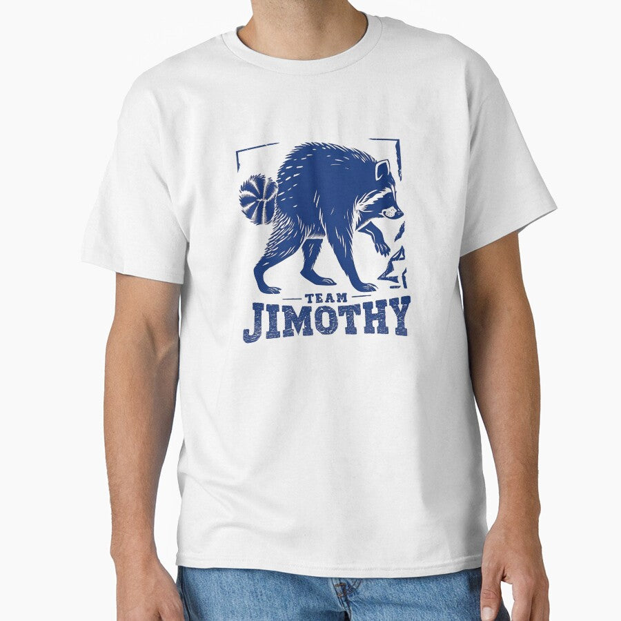 Jimothy Raccoon - Team Jimothy – Funny Trash Panda Raccoon Vintage Wildlife Design by JessArty ⭐⭐⭐⭐⭐