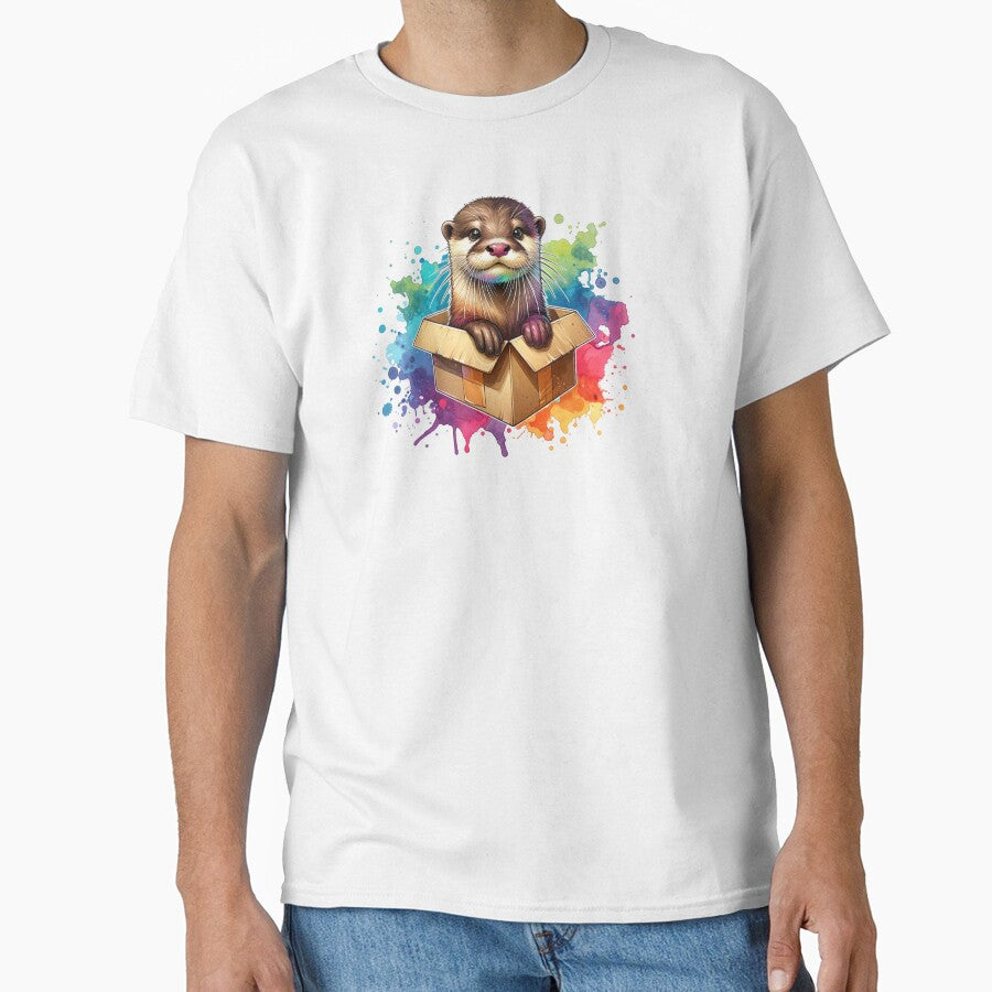 otter in a box by absurditeestore