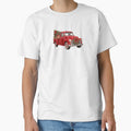 Glittering Red Christmas Pickup Truck by MIRANDA CREATIVE