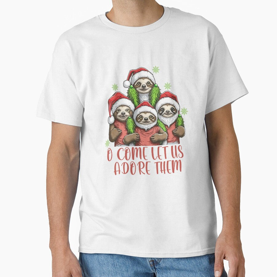 Christmas Sloths by PinkyPalette123