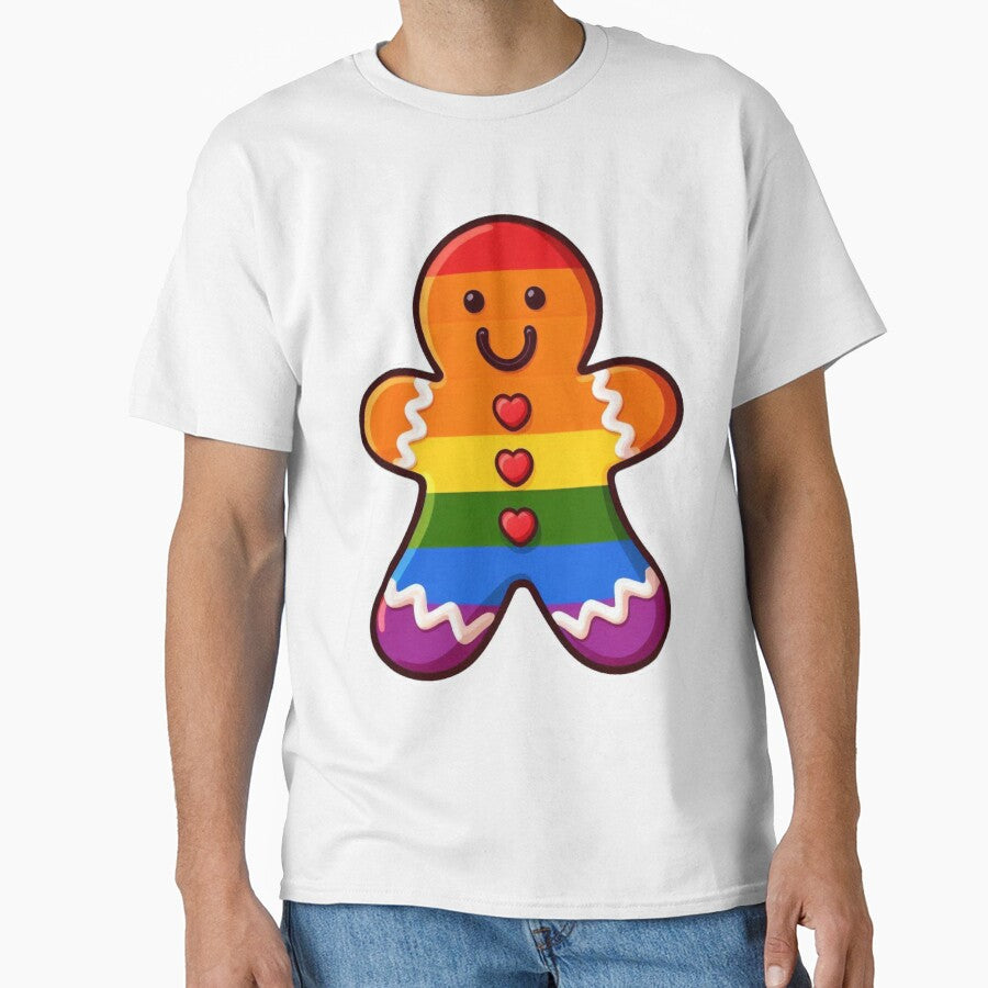 LGBTQ Gingerbread Man by Spike The Punch Design Co.