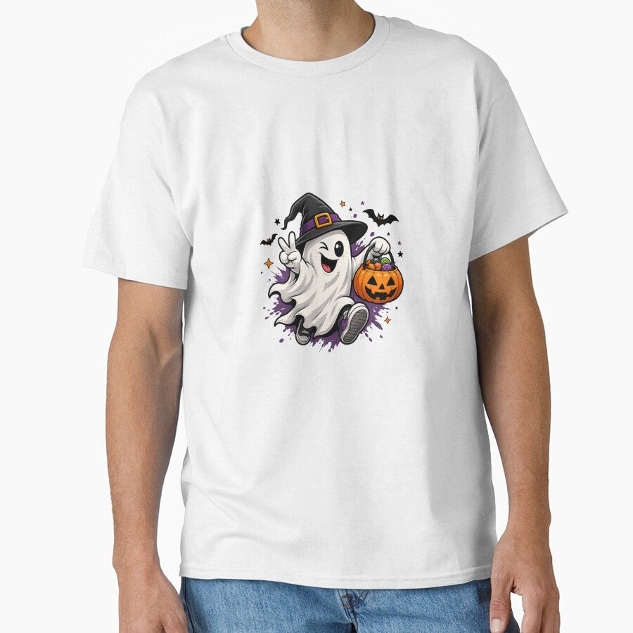 Halloween cute ghost by DailyQuestPrint