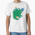 Birthday Party Freddy Frog (Blue) by yellowflowerhut
