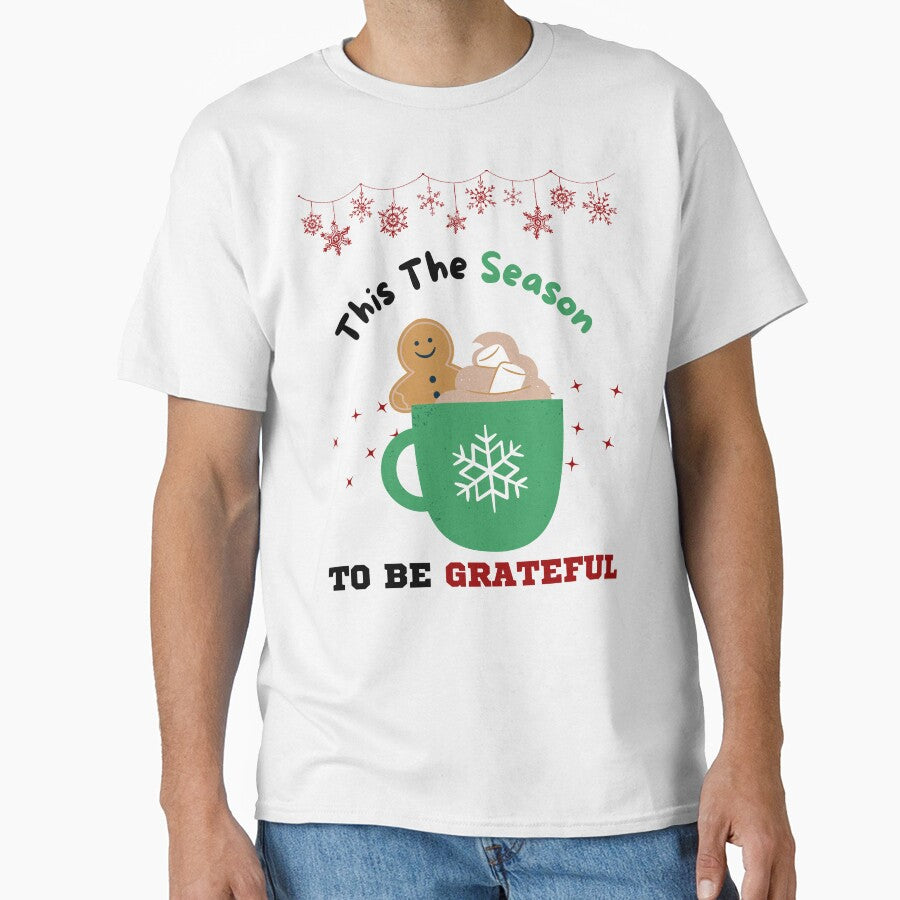 Tis The Season To Be Grateful - Snowflakes - Gingerbread by bsrishika