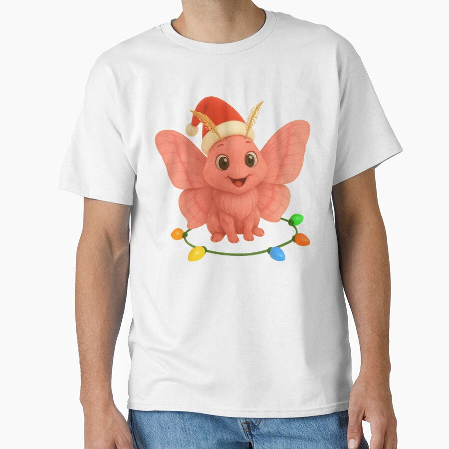 Christmas Pink Bellworm Moth by Sillytoe