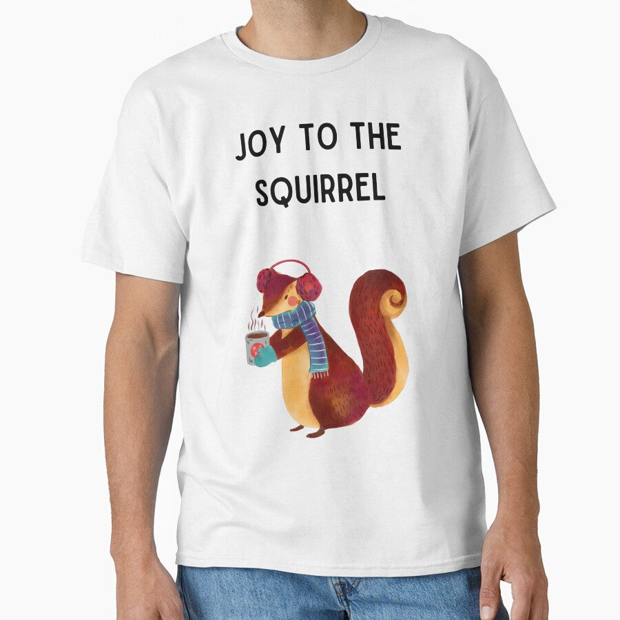 Joy to the Squirrel - Squirrel Christmas by Kristin Orsi