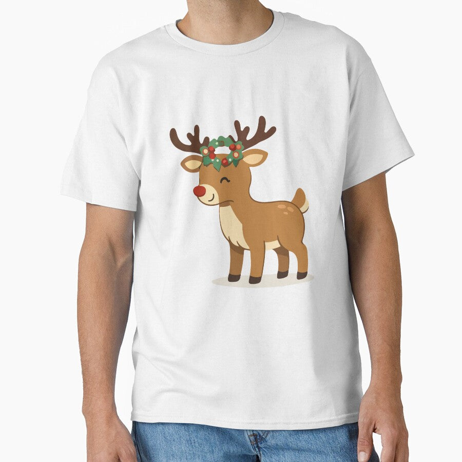 Holiday Christmas Reindeer Cartoon by stylishdzign