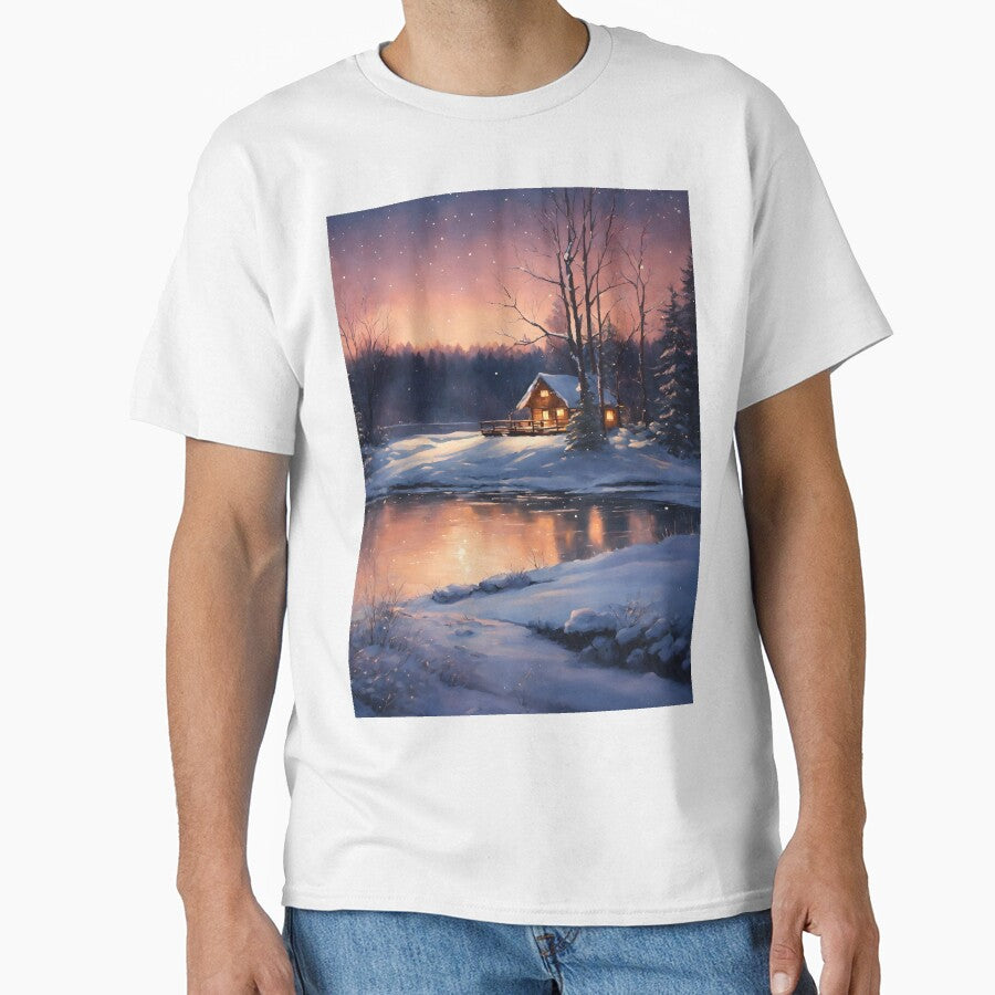 Winter Wonderland: Serene Snowscapes and Cozy Cabins by Huycao211