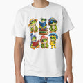 Cute Funny Frogs with Hats and Books – Whimsical Frog Lover Design by CreativeNest Prints