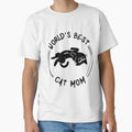World’s best cat mom, Mommy cat, Funny cat lover v4 by pookkudesign