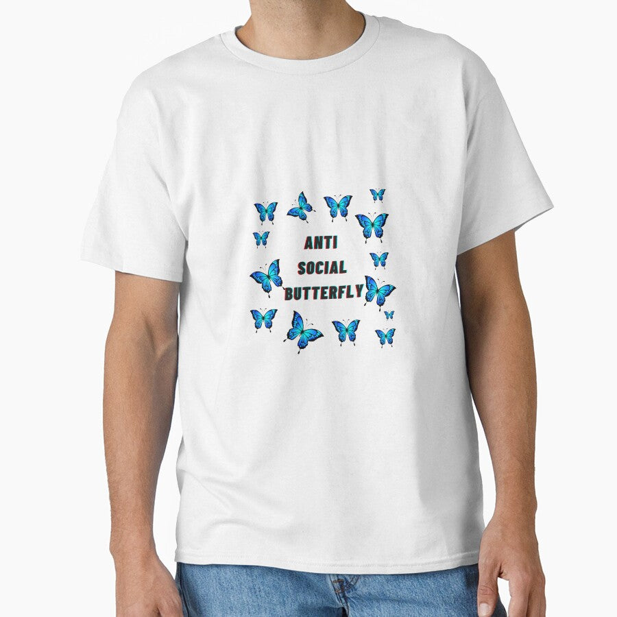 Anti Social Butterfly Print by She Filmmaker