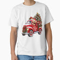 Cute Santa’s Delivery Christmas Truck with Golden Retriever by TinyWeird