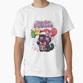 Lisa Frank Christmas Black Cat Purr-fect Christmas Neon 90s Kawaii Balloons by HealingEraInk