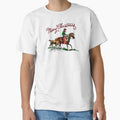 Western Cowboy on a Horse with Pony by ElizabethMorri2